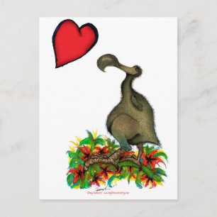 Tony Farfernandes-Liebe-Dodo Postkarte