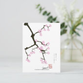 Tony Fernandes sakura Glück 7 Postkarte (Stehend Vorderseite)