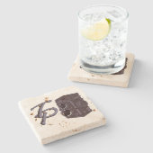 Tony Fotografy Logo Untersetzer (Seitenansicht)