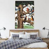 Tony Millionaire Singing Birds Leinwand Art Print (Insitu (Schlafzimmer))