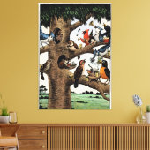 Tony Millionaire Singing Birds Leinwand Art Print (Insitu (Wohnzimmer))