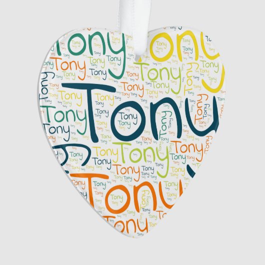 Tony Ornament (Vorderseite)