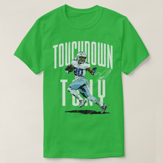 Tony Pollard Dallas Touchdown Tony TShirt (Design vorne)