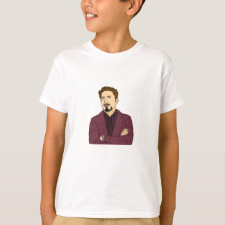 Tony Stark - Genie, Stil und Heldentum einbinden T-Shirt