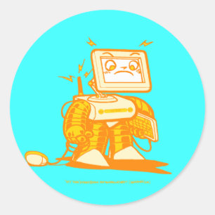 Tony TFT-Aufkleber 1 Runder Aufkleber