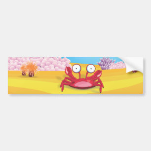 Tony the Crab Autoaufkleber