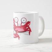 Tony the Crab Jumbo-Tasse (Vorderseite Rechts)