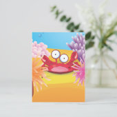 Tony the Crab Postkarte (Stehend Vorderseite)