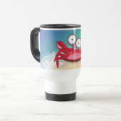 Tony the Crab Reisebecher (Vorderseite Links)