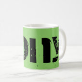 Tony vom Waisenschwarzen, Blockschrift, groß Kaffeetasse (VorderseiteRechts)