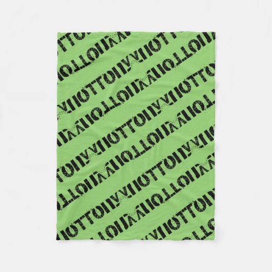 Tony von der verwaisten schwarzen fleecedecke (Vorderseite)