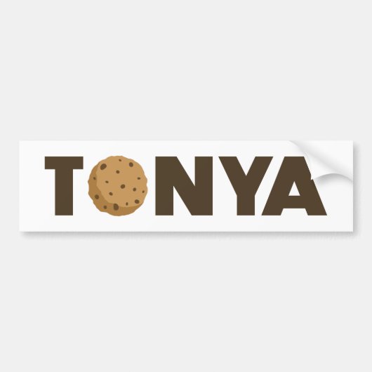 Tonya Cookie Autoaufkleber (Vorne)