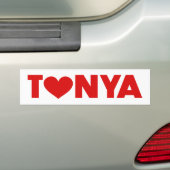 Tonya-Liebe Autoaufkleber (Auf Auto)