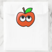 Tonymacx86 Apfelkleber Runder Aufkleber (Tasche)