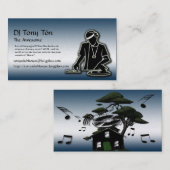 Tonys Klubhaus Visitenkarte (Vorne/Hinten)