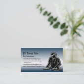 Tonys Klubhaus Visitenkarte (Stehend Vorderseite)