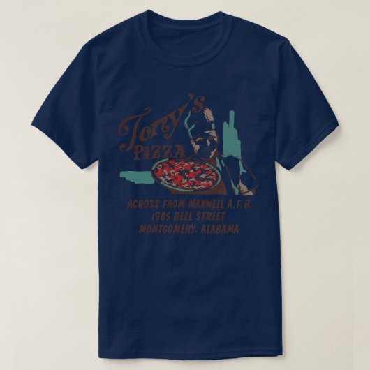Tonys Pizza TShirt (Design vorne)