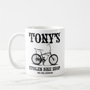 Tony's Stolen Bike Shop '70er Kaffeetasse