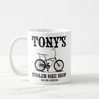 Tony's Stolen Bike Shop '70er Kaffeetasse