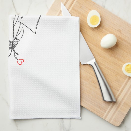 Tonys Tuch (Viertel Falte)