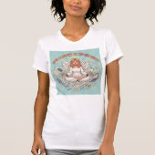 Too Blessed To Be Stressed — Calm Vibes T-Shirt (Vorderseite)