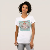 Too Blessed To Be Stressed — Calm Vibes T-Shirt (Vorne ganz)