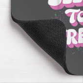 Too Blessed To Be Stressed Mousepad (Ecke)