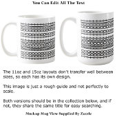 Too Broke To Quit Hidden Message 136BW Work  Coffe Kaffeetasse