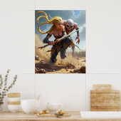 Too Close Poster (Küche)