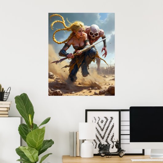 Too Close Poster (Heimbüro)