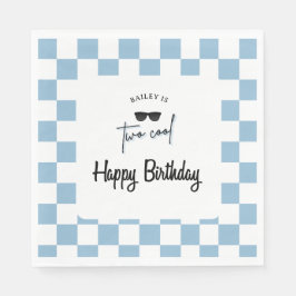 Too Cool 2nd Birthday  Serviette