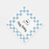 Too Cool 2nd Birthday  Serviette (Ecke)