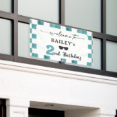 Too Cool 2nd Birthday Welcome Banner (Äußeres Gebäude)