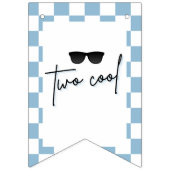 Too Cool 2nd Birthday  Wimpelkette (Erste Fahne)