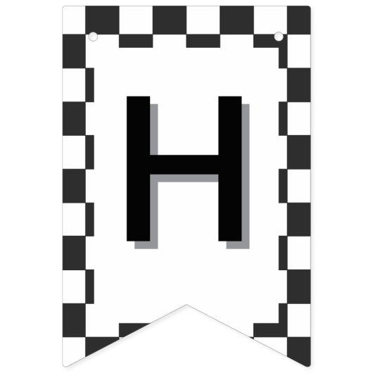 Too Cool 2nd Birthday  Wimpelkette (Zweite Fahne)