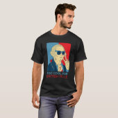 Too Cool For British Rule  4th Of July George Wash T-Shirt (Vorne ganz)