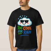 Too Cool for Rain | Fun Cloud Men’s Value T-Shirt (Vorderseite)