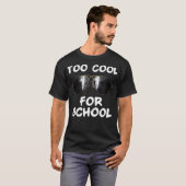 Too Cool For School Funny Sunglasses Gifts Tee  Bo (Vorne ganz)
