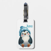 Too Cool to Waddle Gepäckanhänger (Rückseite vertikal)