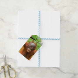 Too Cute to Handle – Little Orangutan Geschenkanhänger