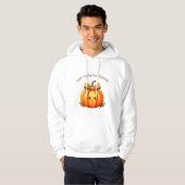 Too Cute to Spook – Fun Pumpkin Hoodie (Vorne ganz)