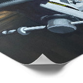 Too. Daises in a vise poster (Ecke)