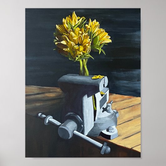 Too. Daises in a vise poster (Vorne)