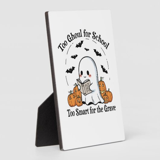 Too Ghoul for School Halloween Fotoplatte (Seite)