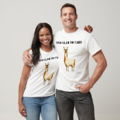 Too Glam to Care Funny Glam LlamaToo Glam  T-Shirt (Unisex)