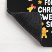 Too Hot For Ugly Christmas Sweater Funny Holiday Mousepad (Ecke)