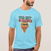 Too Hot to Handle – Melting Sun Ice Cream T-Shirt (Vorderseite)