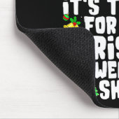 Too Hot Ugly Christmas Sweaters Funny Xmas Men Wom Mousepad (Ecke)