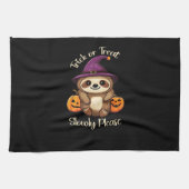 Too Lazy to be Scary Cute Halloween Sloth Classic  Geschirrtuch (Horizontal)