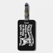 Too Many Chihuahuas Gepäckanhänger (Rückseite vertikal)